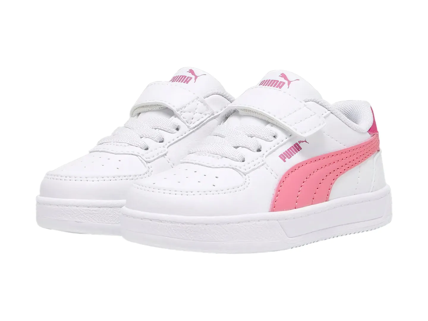 Tenis Puma Caven 2.0  Blanco Para Niña